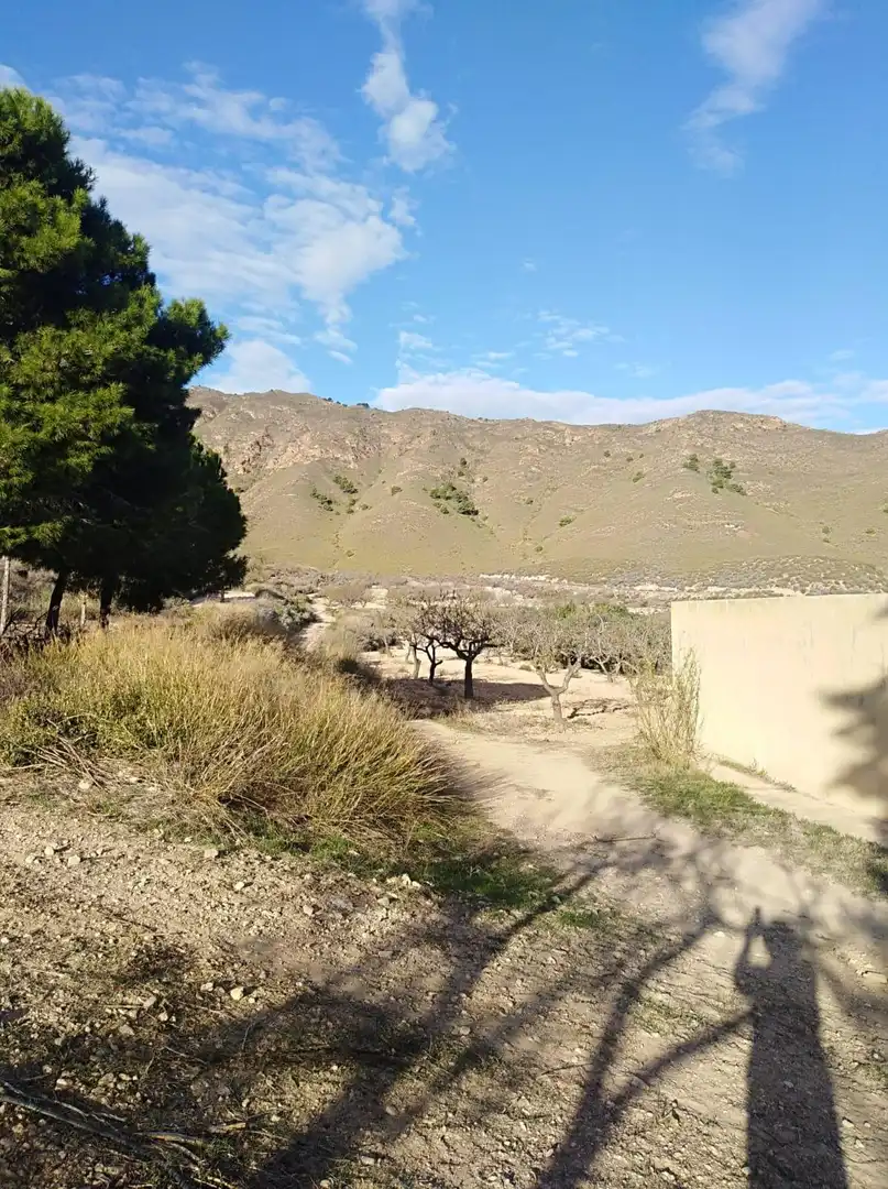 Vista exterior de Finca rústica en venda en Mazarrón amb Aire condicionat, Calefacció i Traster