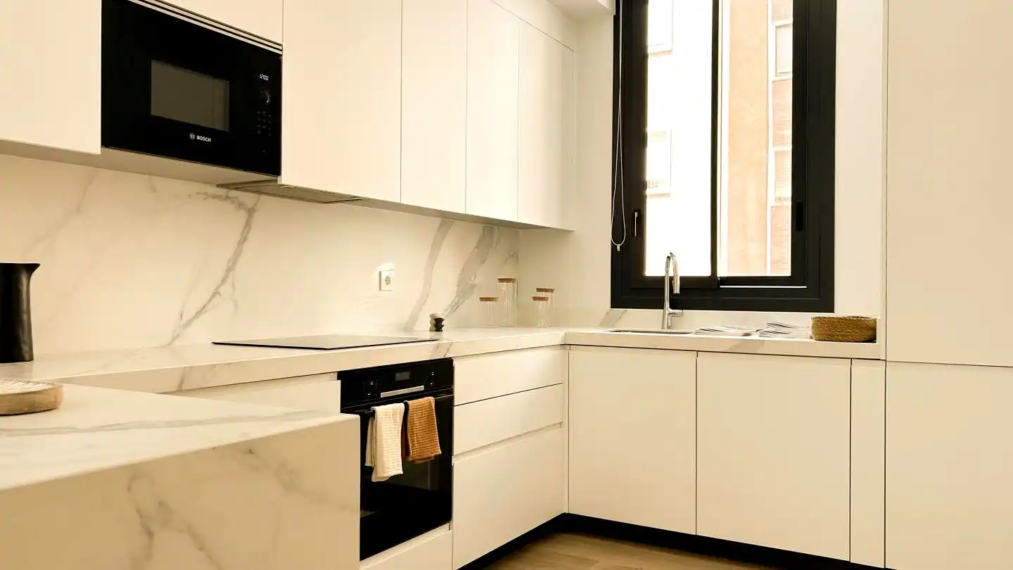 Kitchen of Detached homes for sale in Málaga  with Air Conditioner, Heating and Private garden