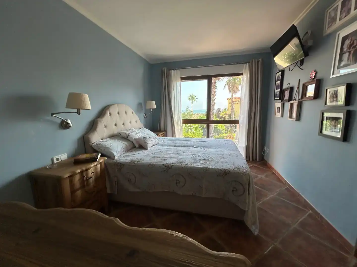 Dormitori de Casa o xalet de lloguer en Oliva amb Aire condicionat i Piscina