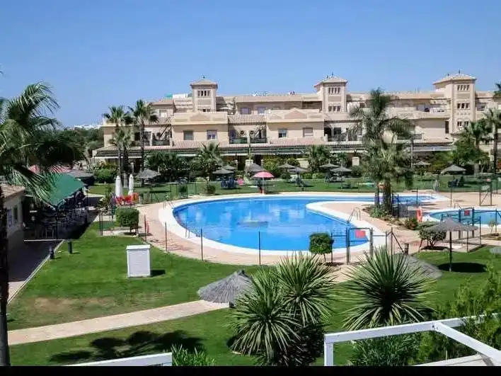 Garden of Flat for rent in Rota  with Swimming Pool, Furnished and Balcony