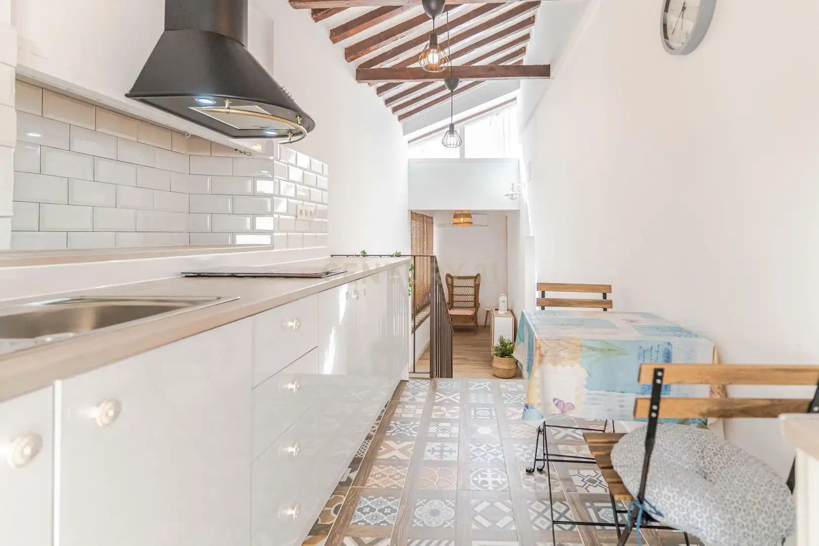 Cocina de Casa o chalet en venta en Almuñécar con Aire acondicionado, Lavadora y Microondas