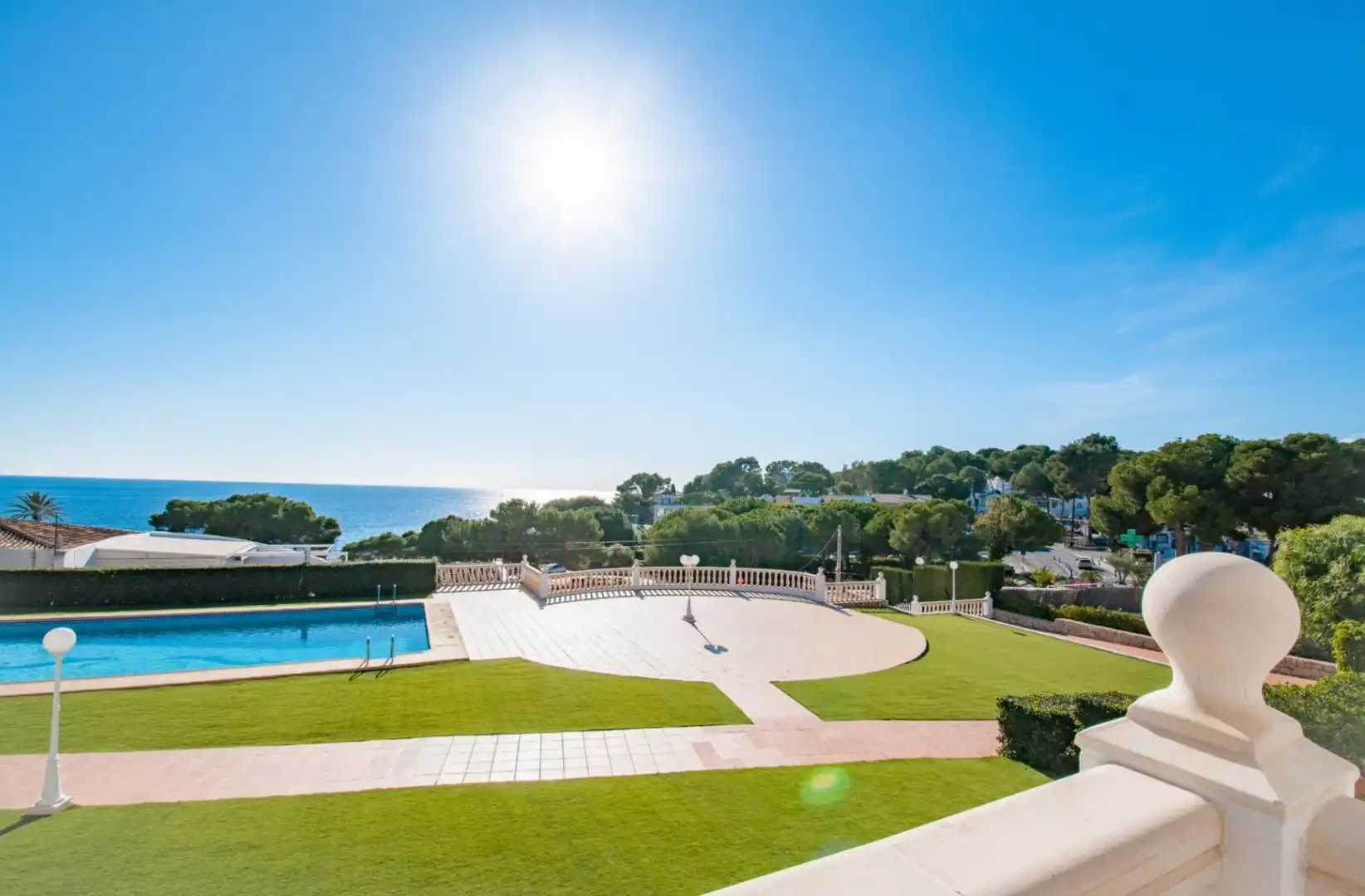 Piscina de Apartamento en venta en Moraira con Aire acondicionado, Calefacción y Terraza