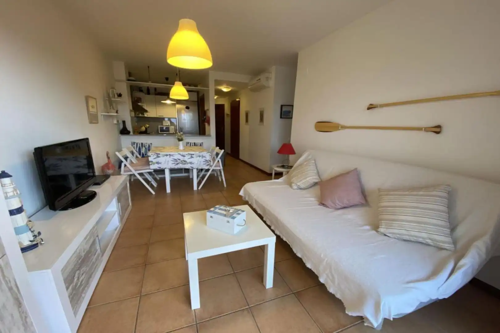Sala de estar de Piso en venta en Eucaliptus - Poble Nou del Delta