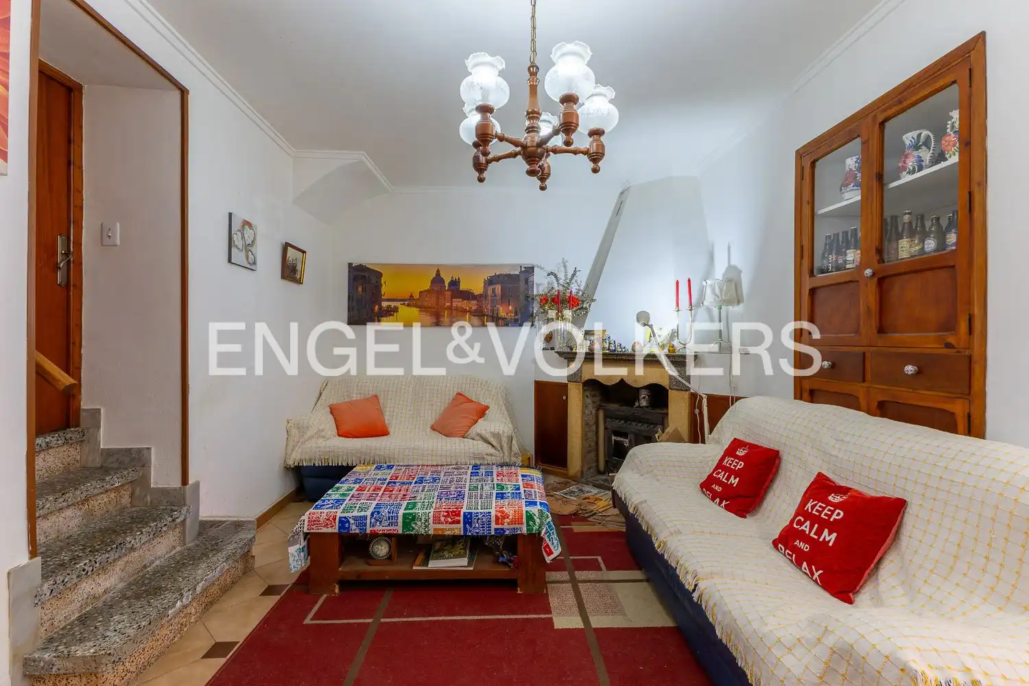 Sala de estar de Casa o chalet en venta en Xaló con Calefacción, Trastero y Balcón