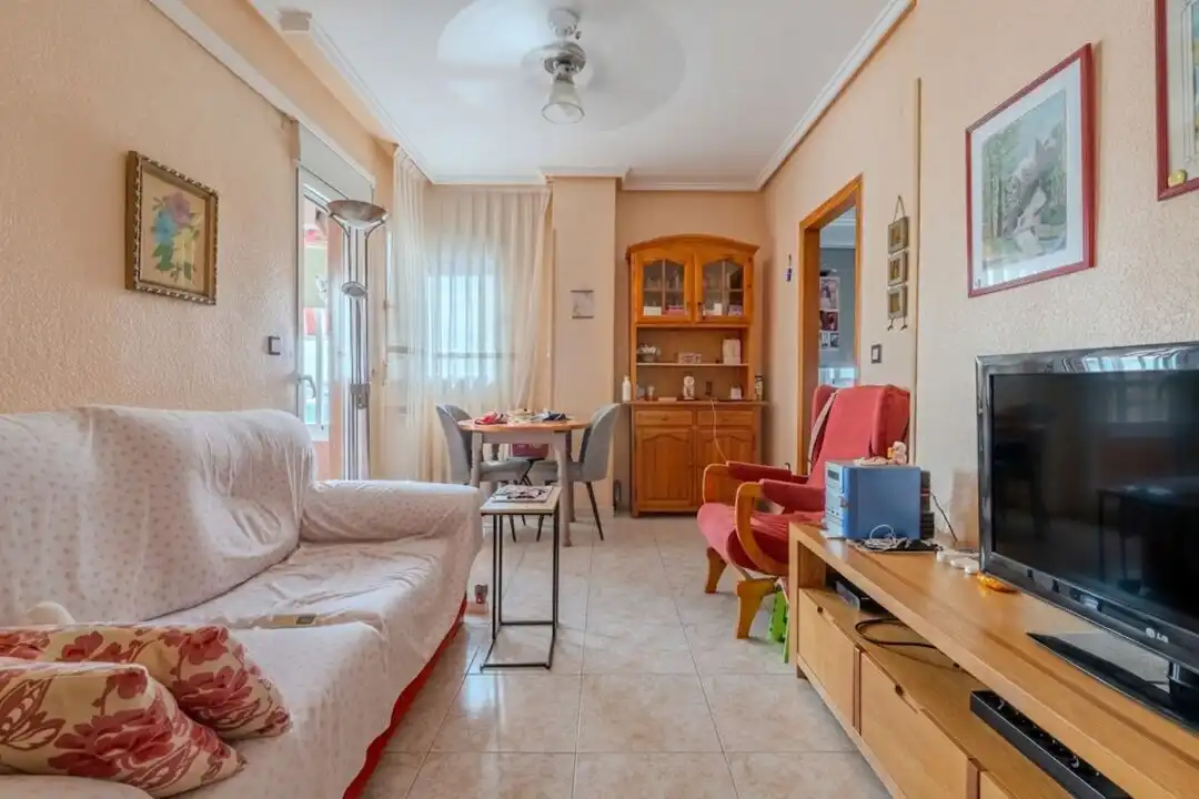 Sala de estar de Piso en venta en Torrevieja con Aire acondicionado y Calefacción