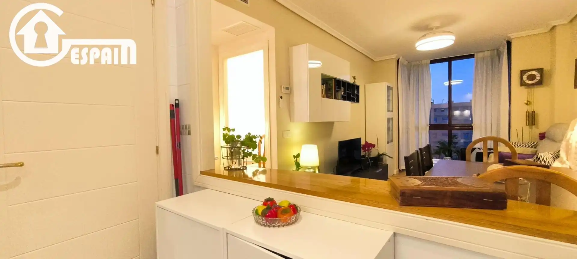 Kitchen of Flat for sale in Madrid  with Air Conditioner, Heating and Private garden