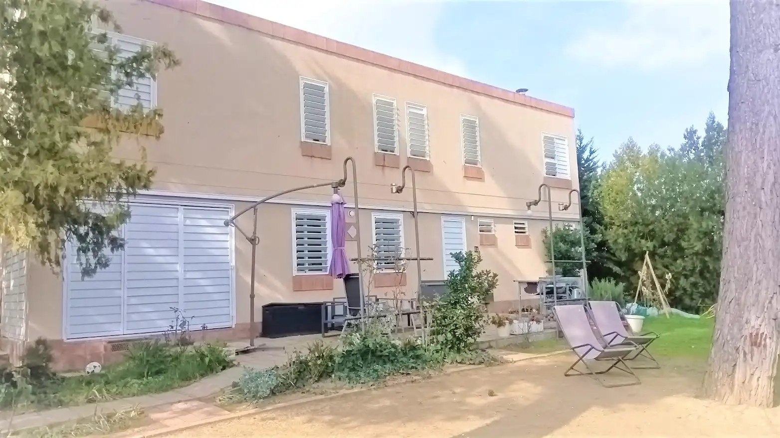 Vista exterior de Casa o chalet en venta en Lleida con Aire acondicionado, Calefacción y Jardín privado
