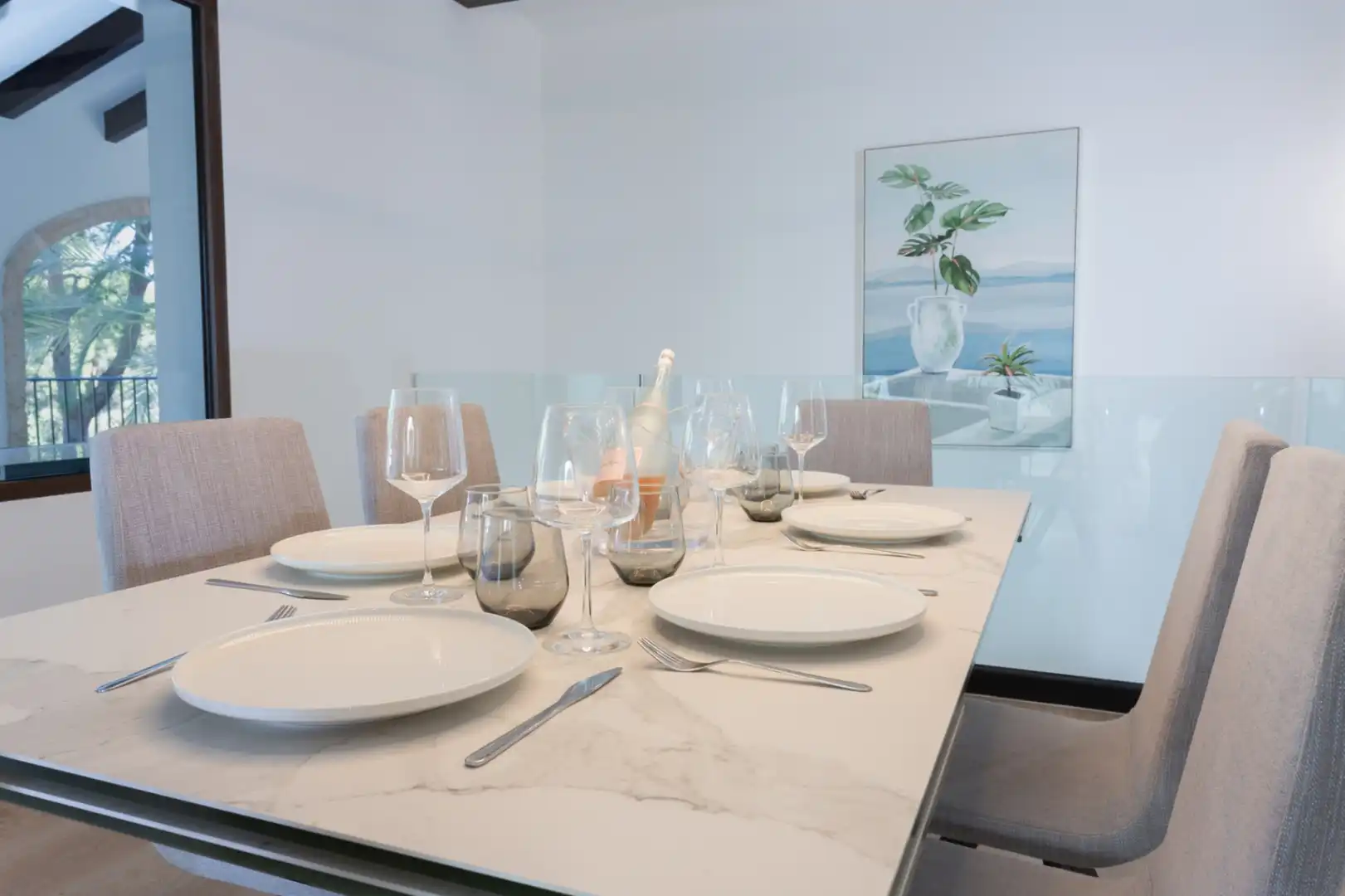Dining room of Houses for sale in Jávea / Xàbia  with Air Conditioner, Heating and Private garden