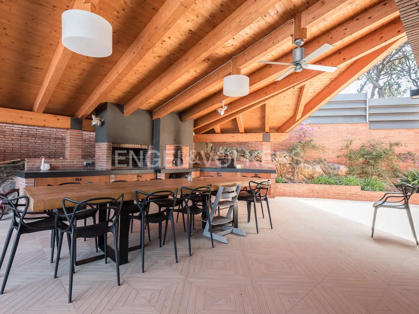 Terrace of Houses for rent in Castelldefels  with Air Conditioner, Heating and Private garden