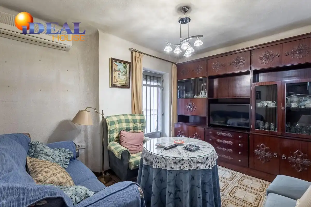 Sala de estar de Piso en venta en Granada con Terraza