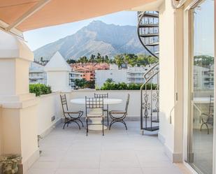 Terrace of Attic to rent in Marbella  with Terrace, Furnished and Jacuzzi