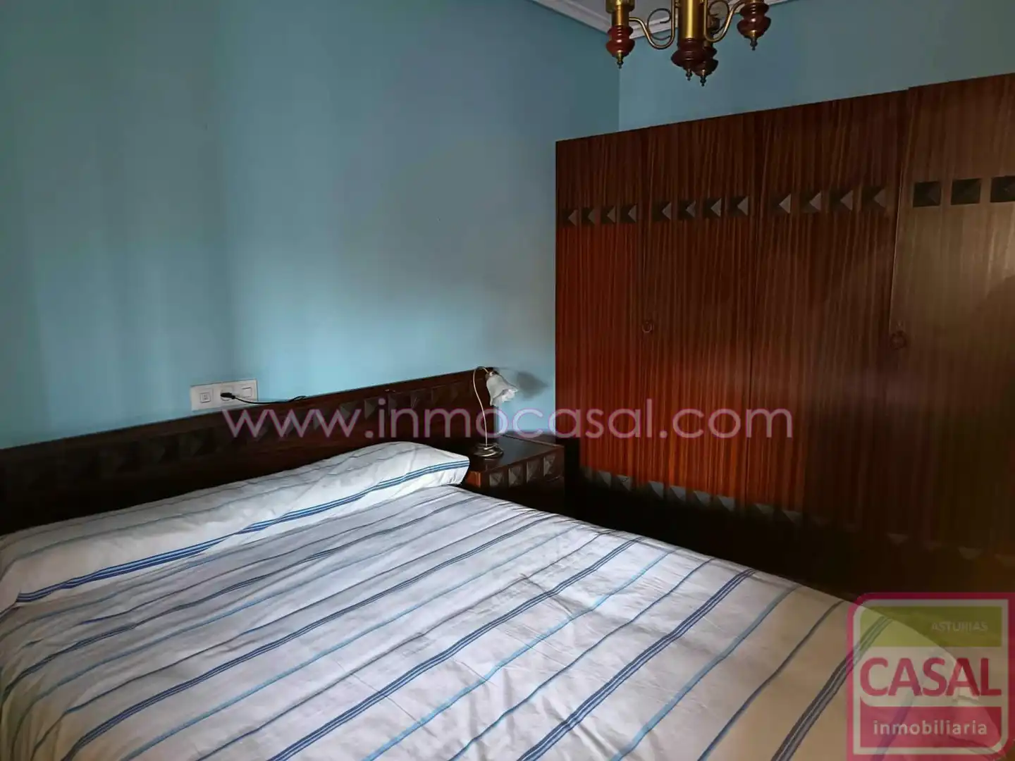 Bedroom of Flat for sale in Langreo  with Heating, Storage room and Furnished