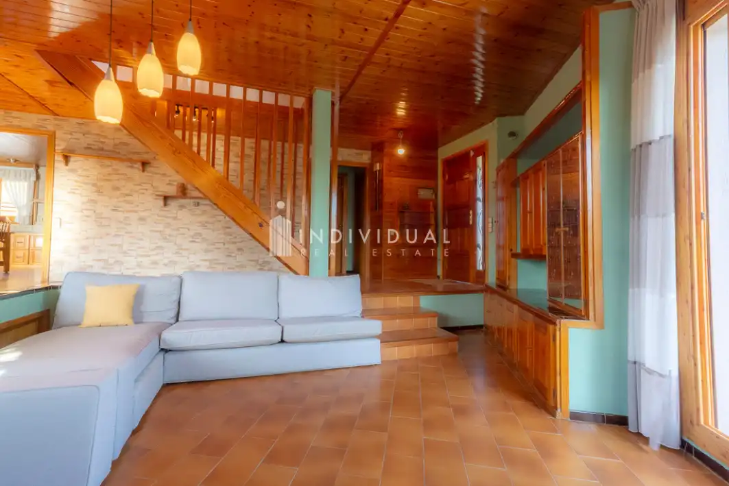 Sala d'estar de Casa o xalet en venda en Sentmenat amb Aire condicionat, Calefacció i Jardí privat