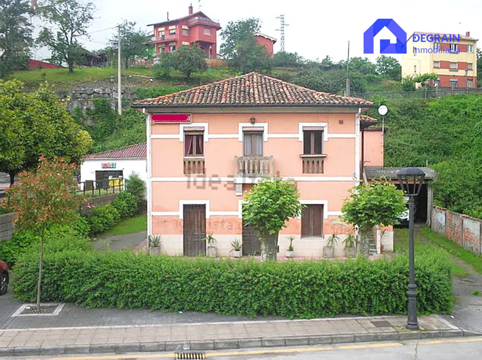 Exterior view of House or chalet for sale in Ribera de Arriba  with Private garden