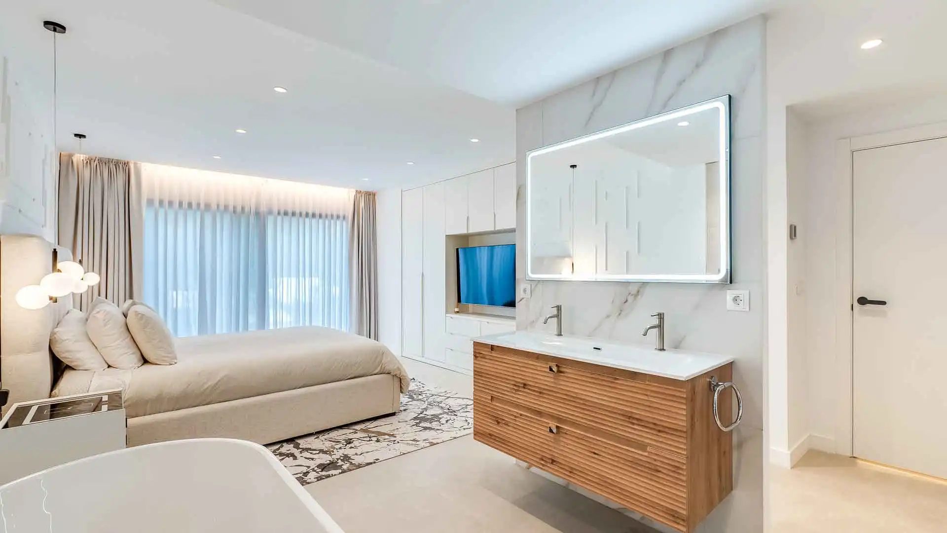 Apartament amb piscina en venda a Milla de Oro, imagen 20