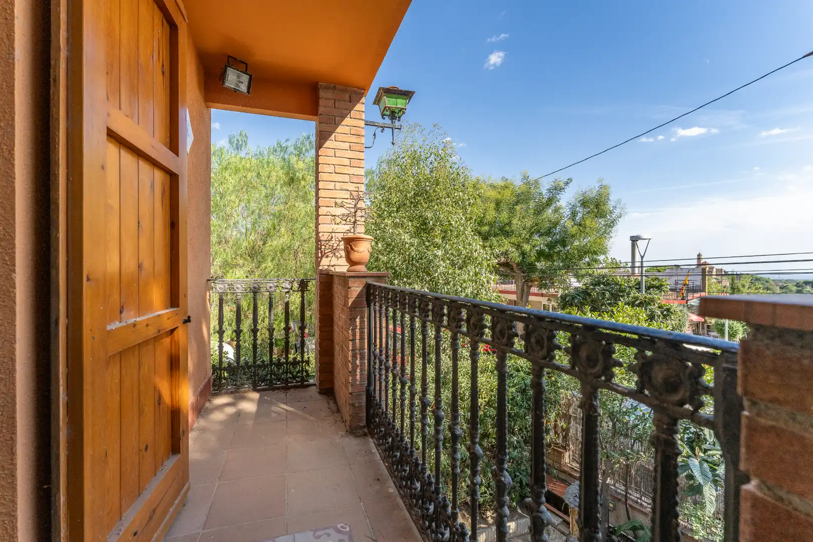 Terrassa de Casa o xalet en venda en Les Borges del Camp amb Calefacció, Jardí privat i Terrassa