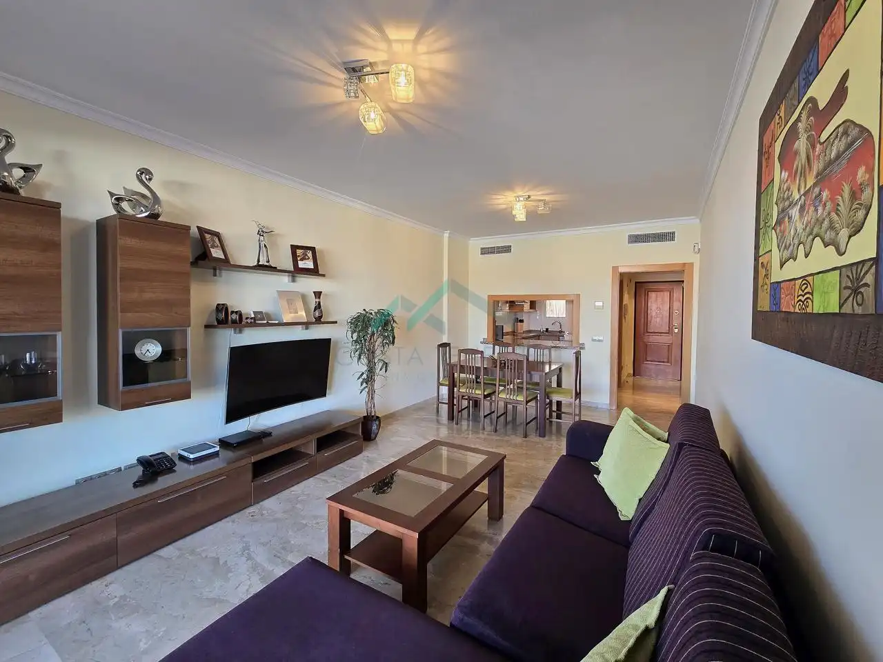 Sala d'estar de Planta baixa en venda en Santiago del Teide amb Aire condicionat, Terrassa i Traster