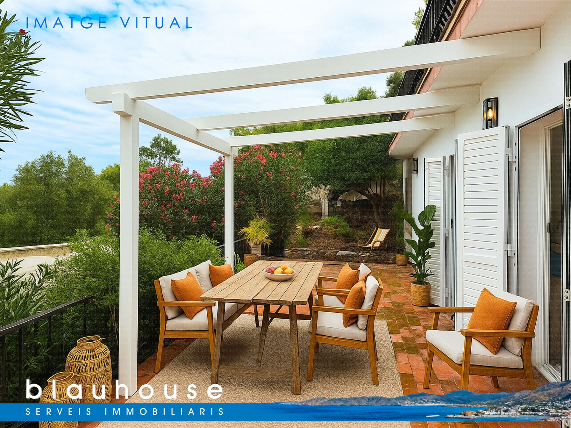 Terrassa de Apartament en venda en Llançà amb Aire condicionat, Calefacció i Terrassa