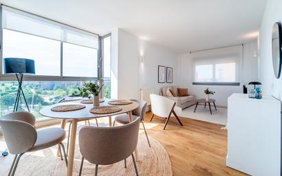 Living room of Flat to rent in  Madrid Capital  with Air Conditioner