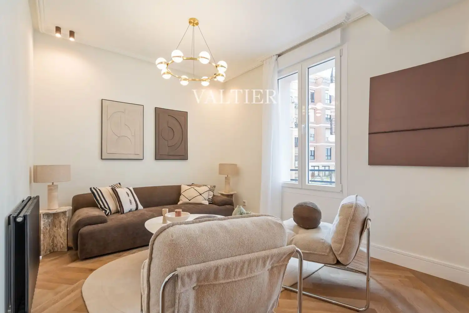 Living room of Flat for sale in Madrid  with Air Conditioner, Heating and Terrace