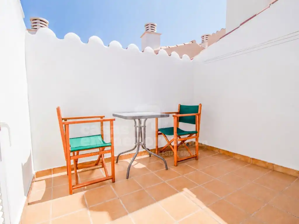Terrace of Apartments for sale in Es Castell  with Air Conditioner, Terrace and Swimming Pool