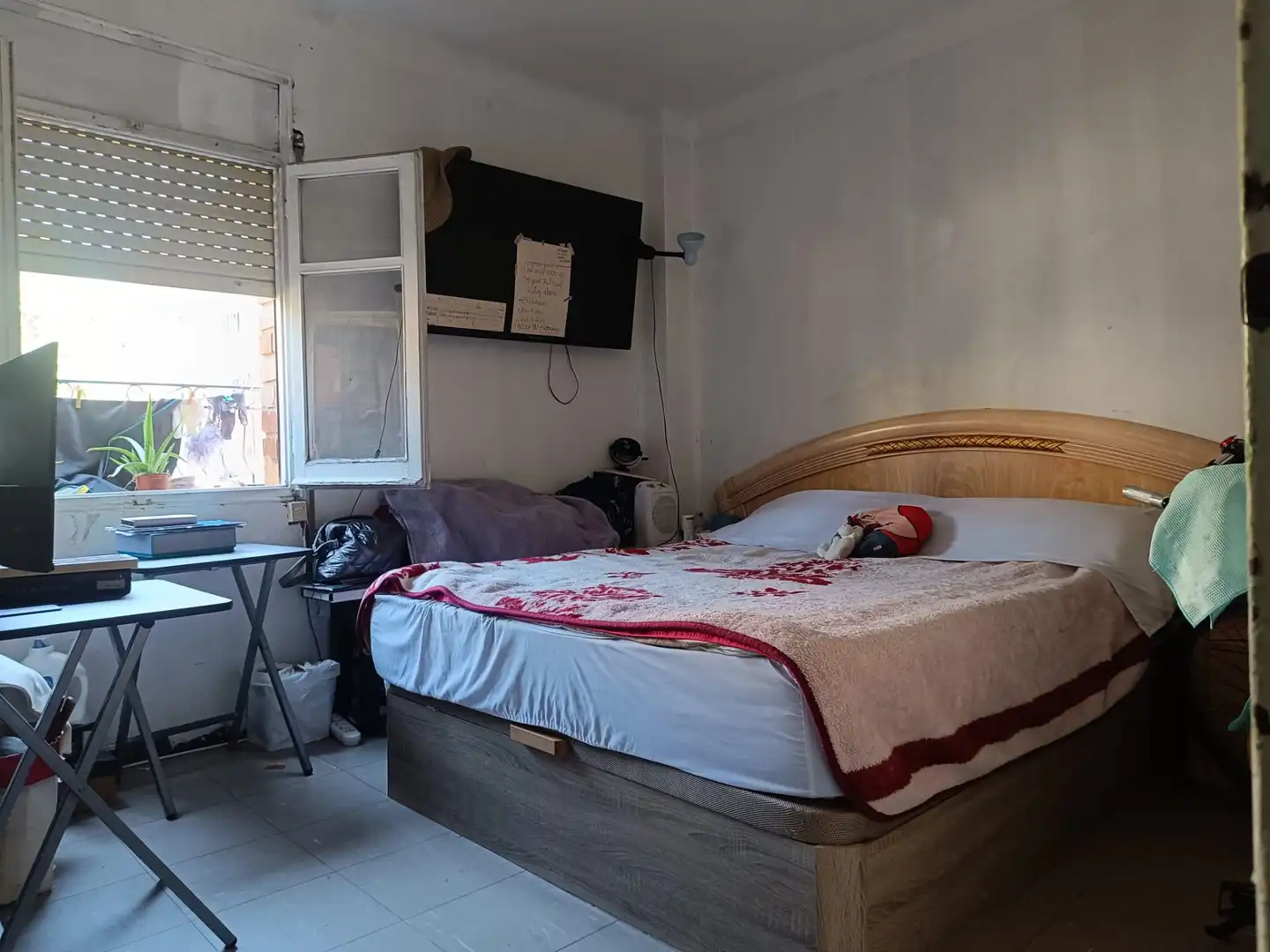 Schlafzimmer von Wohnung zum Verkauf in Terrassa mit Möbliert