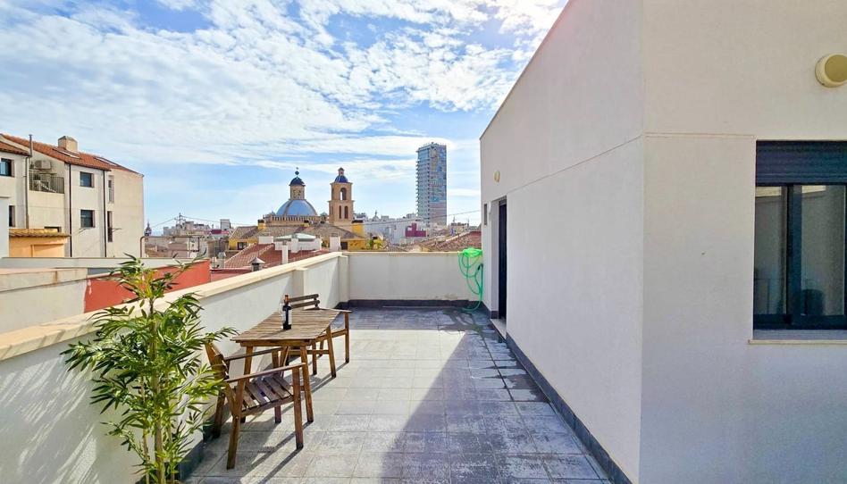 Foto 1 de Dúplex de lloguer a Carmen, Casco Antiguo - Sta. Cruz - Ayuntamiento, Alicante