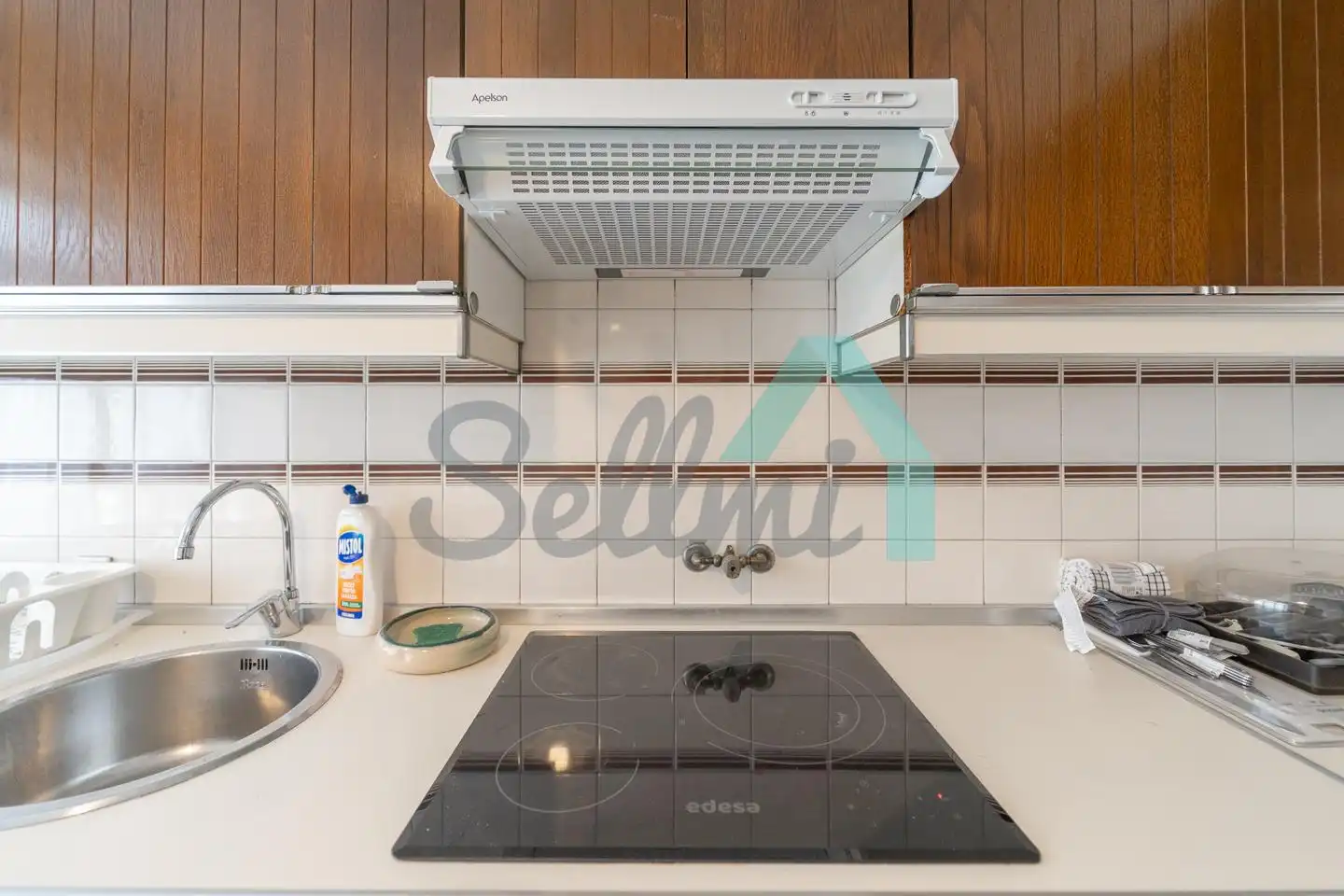Kitchen of Flat for share in Oviedo   with Heating, Parquet flooring and Furnished