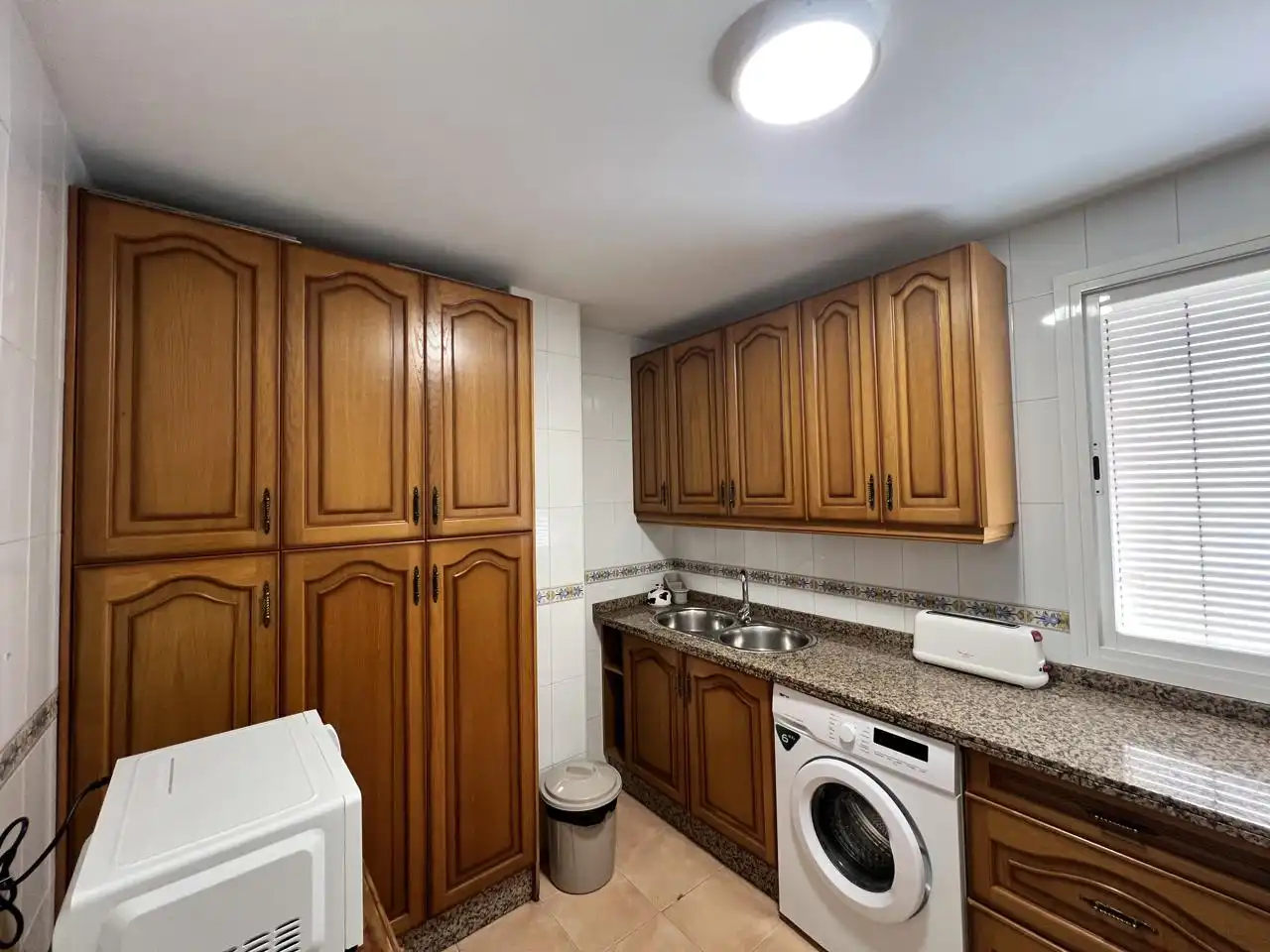 Cocina de Piso de alquiler en Málaga con Aire acondicionado y Amueblado