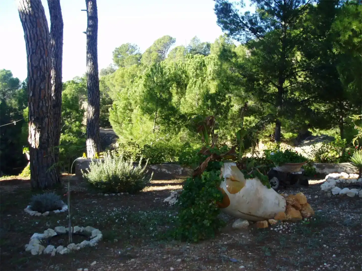 Jardí de Finca rústica en venda en Onil amb Piscina i Balcó