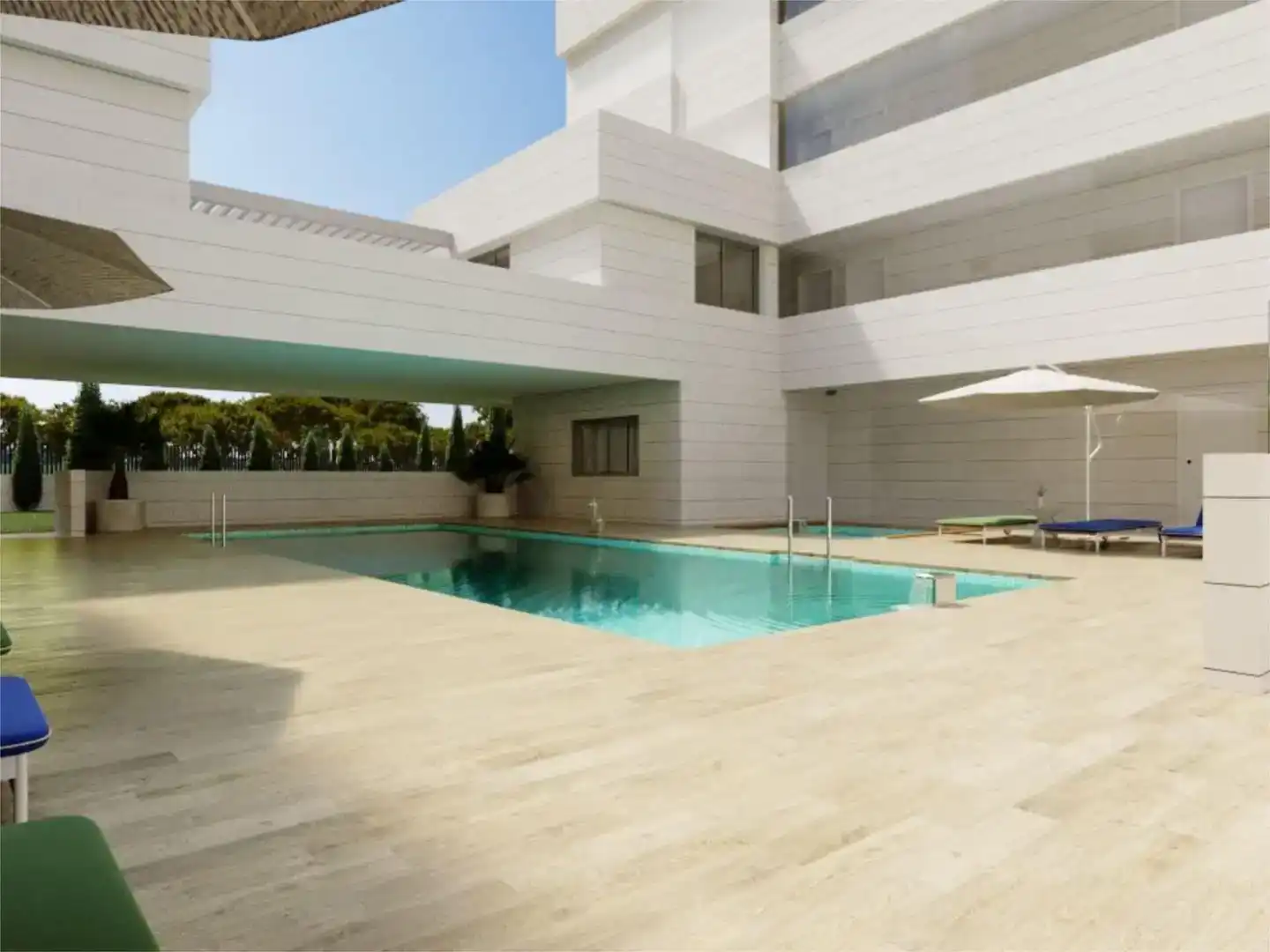 Piscina de Piso en venta en  Madrid Capital con Aire acondicionado, Piscina y Balcón