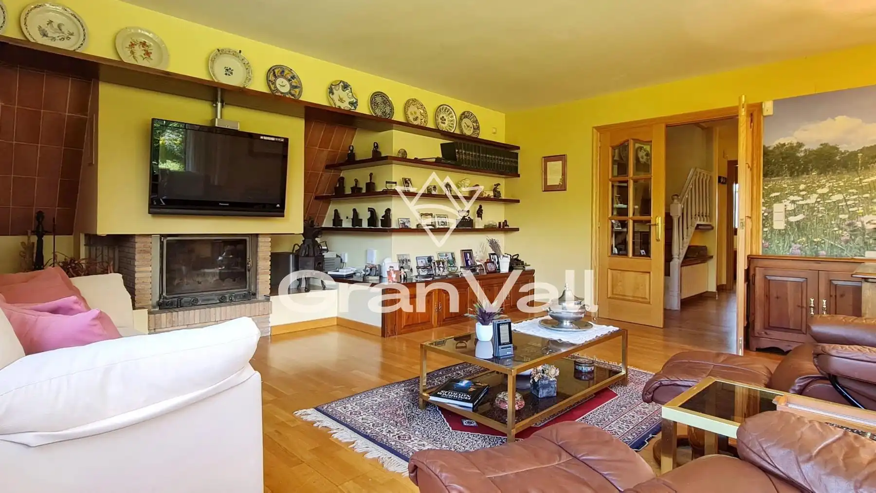 Sala de estar de Casa o chalet en venta en Puigcerdà con Calefacción, Jardín privado y Terraza