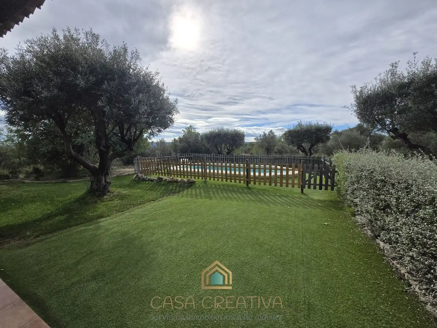 Jardín de Casa o chalet en venta en Chella con Aire acondicionado, Jardín privado y Amueblado