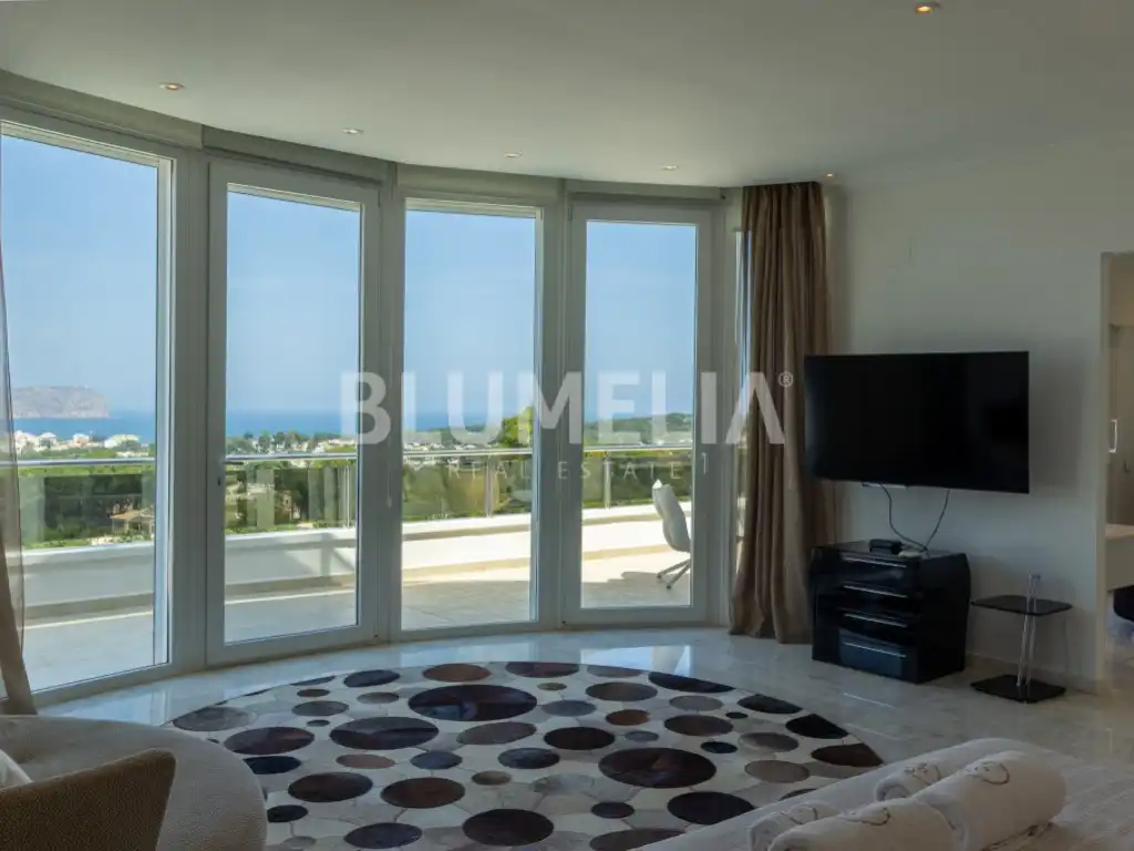 Sala d'estar de Casa o xalet en venda en Jávea / Xàbia amb Aire condicionat, Calefacció i Jardí privat