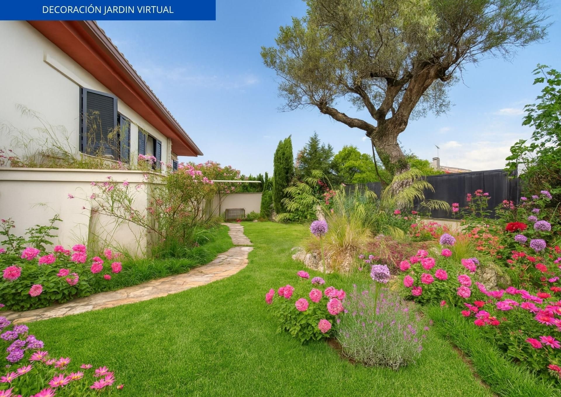 Jardín de Casa o chalet en venta en Colmenarejo con Aire acondicionado, Calefacción y Jardín privado