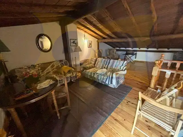 Sala de estar de Casa adosada en venta en Sequeros con Terraza y Balcón