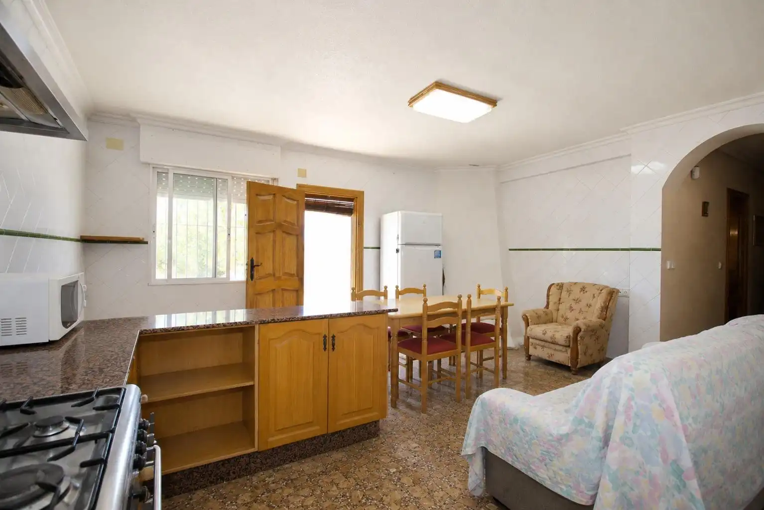Cocina de Casa o chalet en venta en Elche / Elx con Jardín privado y Alarma