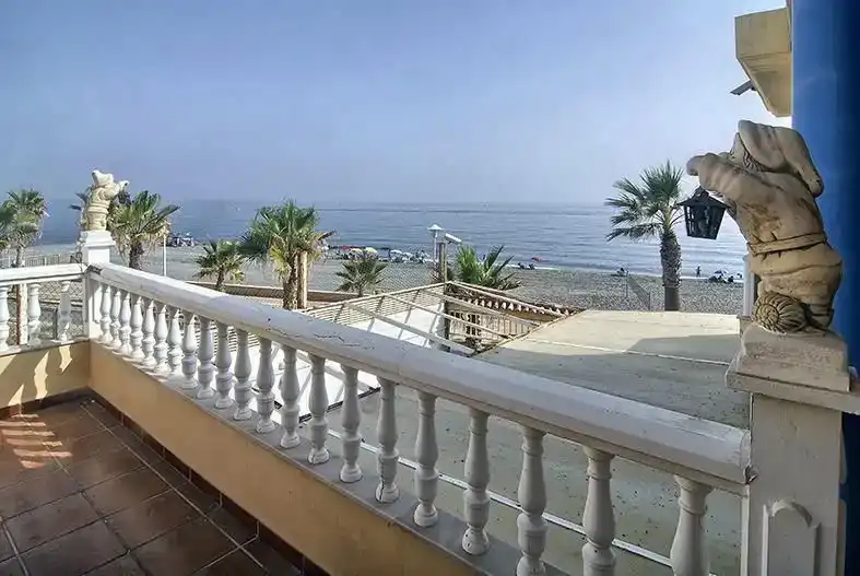 Terraza de Casa o chalet en venta en Adra con Aire acondicionado, Jardín privado y Piscina