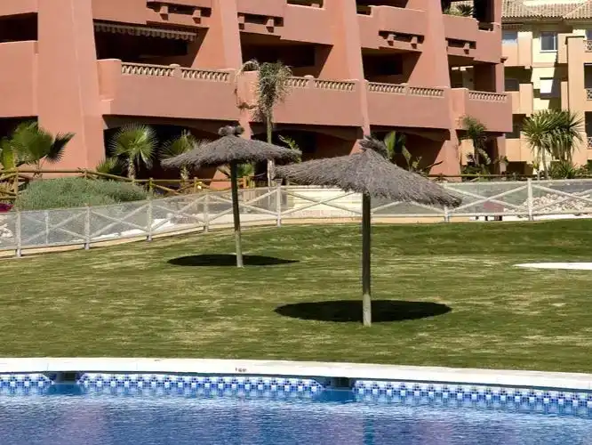 Garten von Wohnung zur Miete in Torrox mit Schwimmbad und Möbliert