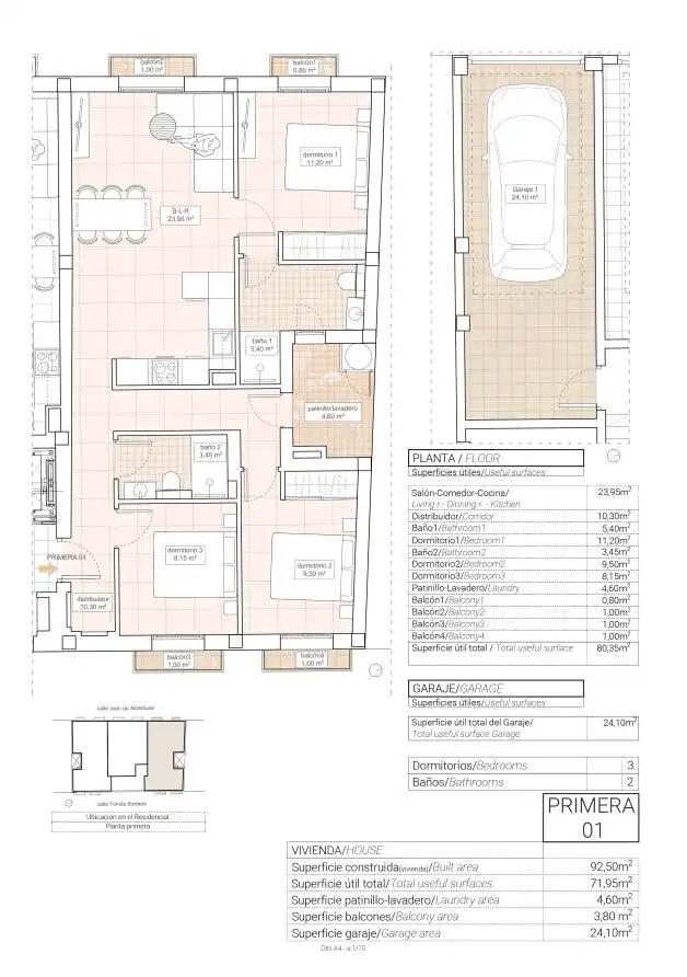 Apartament amb terrassa en venda a Hondón de las Nieves / El Fondó de les Neus, imagen 8