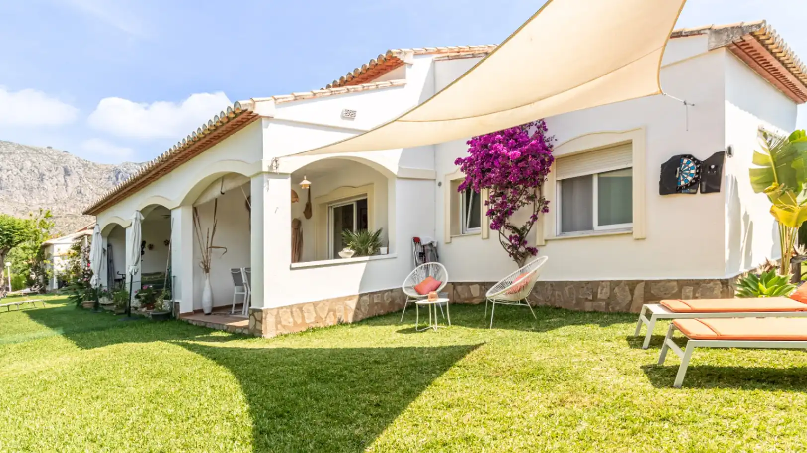 Jardí de Casa o xalet en venda en Beniarbeig amb Aire condicionat, Calefacció i Jardí privat