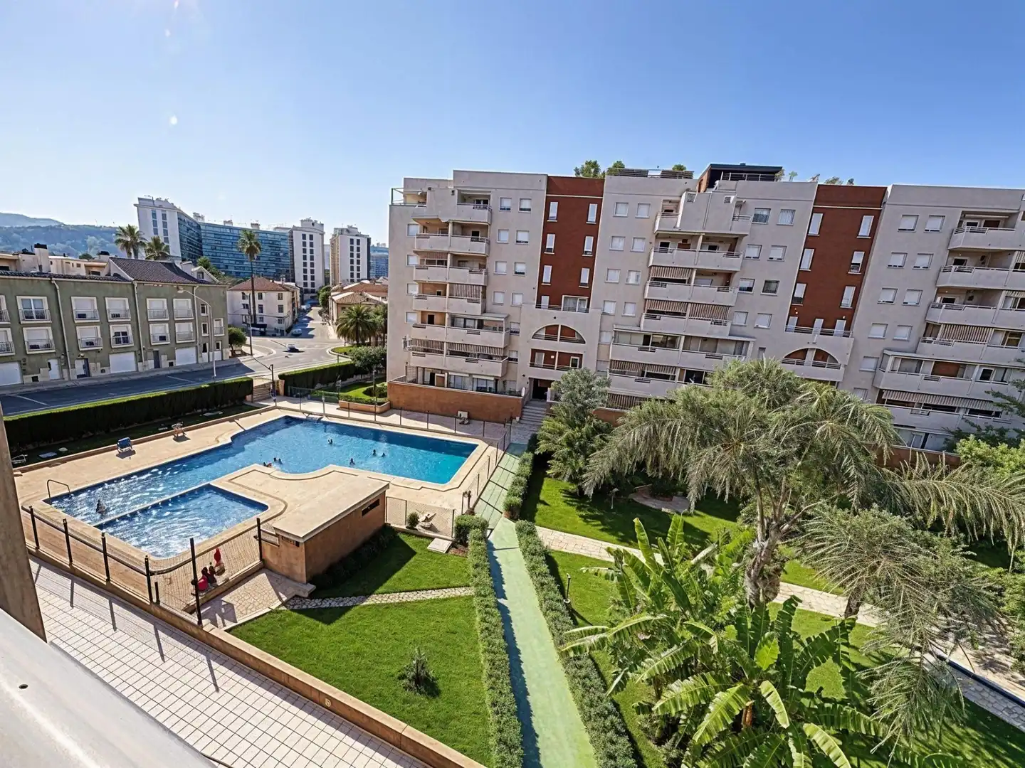 Swimming pool of Flat for sale in Gandia  with Heating, Terrace and Community pool