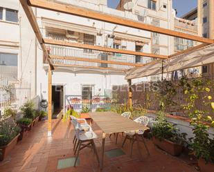 Terrassa de Apartament de lloguer en  Barcelona Capital amb Aire condicionat, Calefacció i Parquet