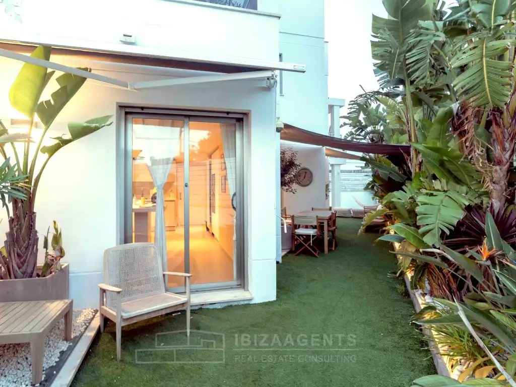 Terraza de Dúplex en venta en Eivissa con Aire acondicionado, Jardín privado y Terraza