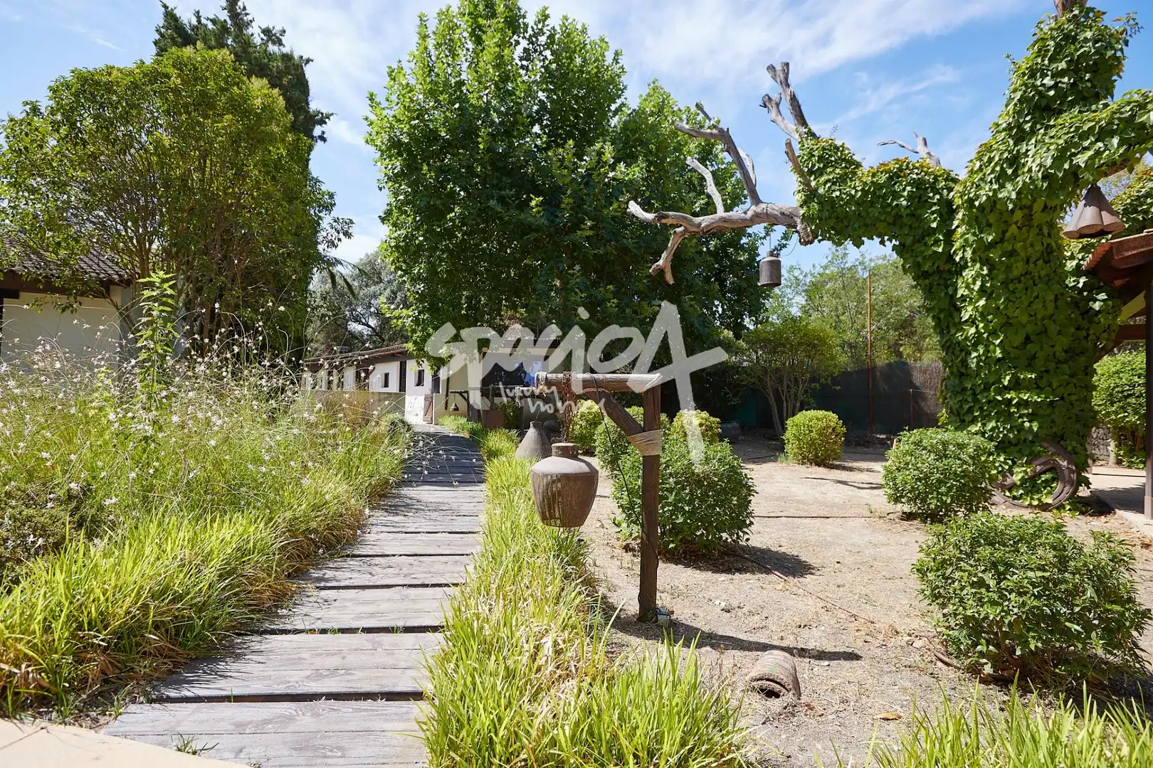 Garden of Houses for rent in Villanueva de la Cañada  with Air Conditioner, Heating and Private garden