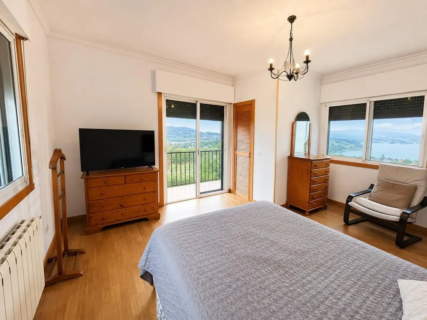 Bedroom of Houses for sale in Poio  with Heating, Terrace and Furnished