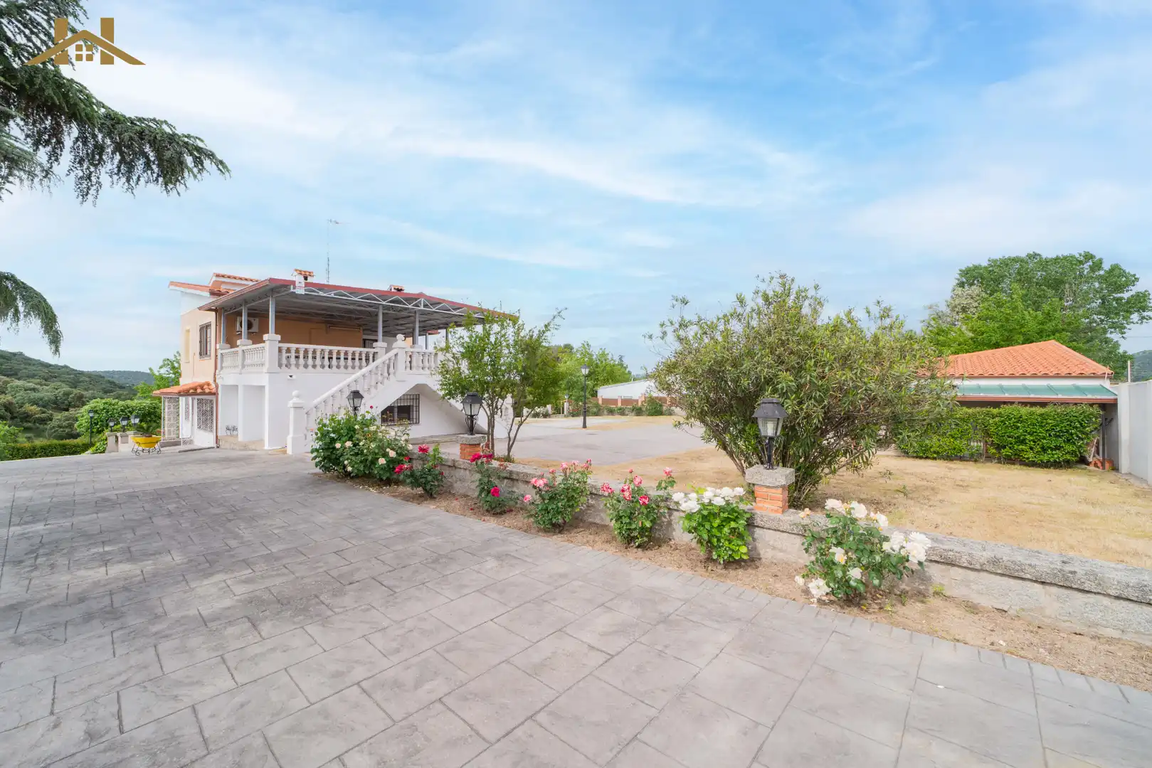 Terraza de Casa o chalet en venta en Aldea del Fresno con Aire acondicionado, Calefacción y Jardín privado