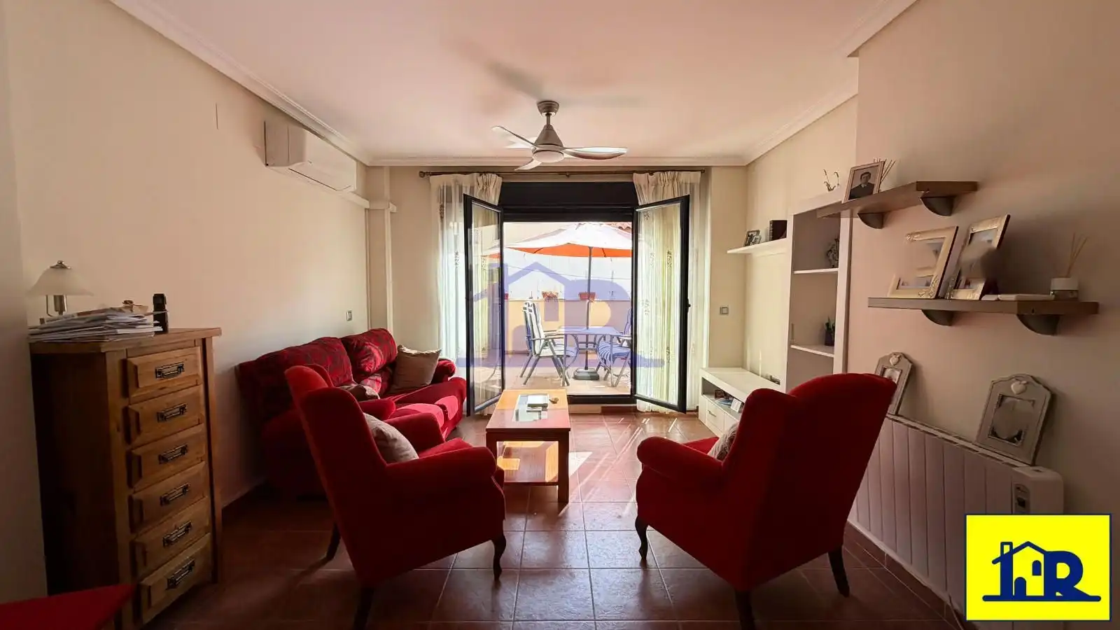 Sala de estar de Piso en venta en Chillarón de Cuenca con Aire acondicionado, Calefacción y Parquet