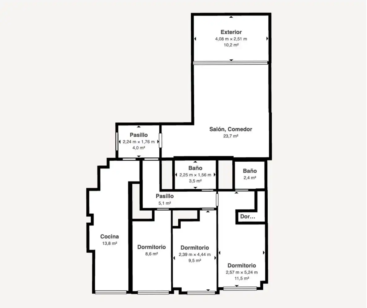 Piso en venta en Calle Luis García Berlanga, Centro