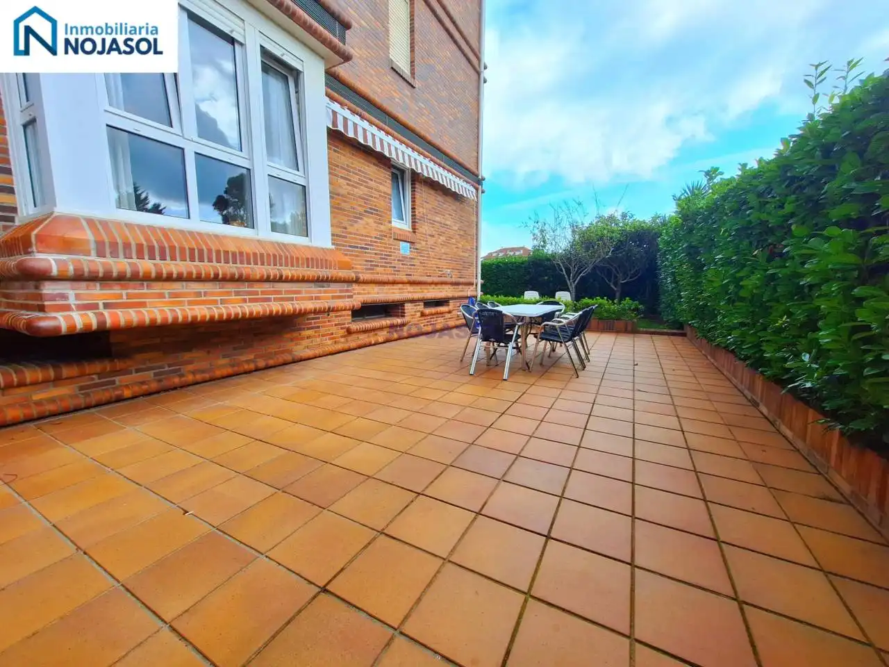 Terrasse von Wohnung zur Miete in Noja mit Heizung, Privatgarten und Terrasse